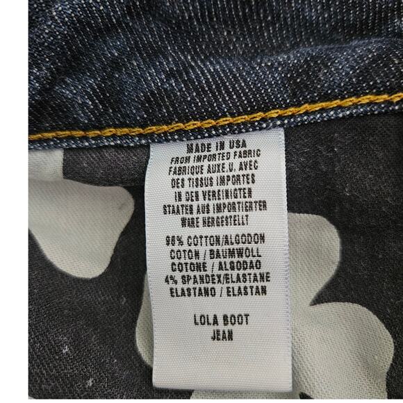 Lucky Brand Lola Boot Jeans Med Wash Sz 14/32 - Picture 7 of 12